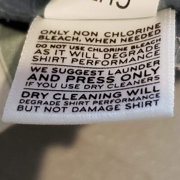 Mizzen Main Shirt Men’s Size XXL Trim Fit Long Sleeve Button Up Plaid Blue - Picture 5 of 10